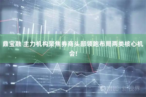 鼎宝融 主力机构聚焦券商头部领跑布局两类核心机会!