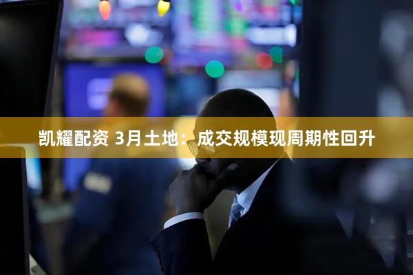凯耀配资 3月土地:成交规模现周期性回升