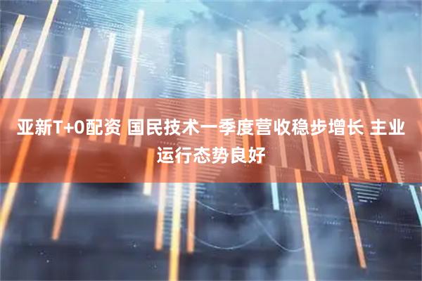 亚新T+0配资 国民技术一季度营收稳步增长 主业运行态势良好